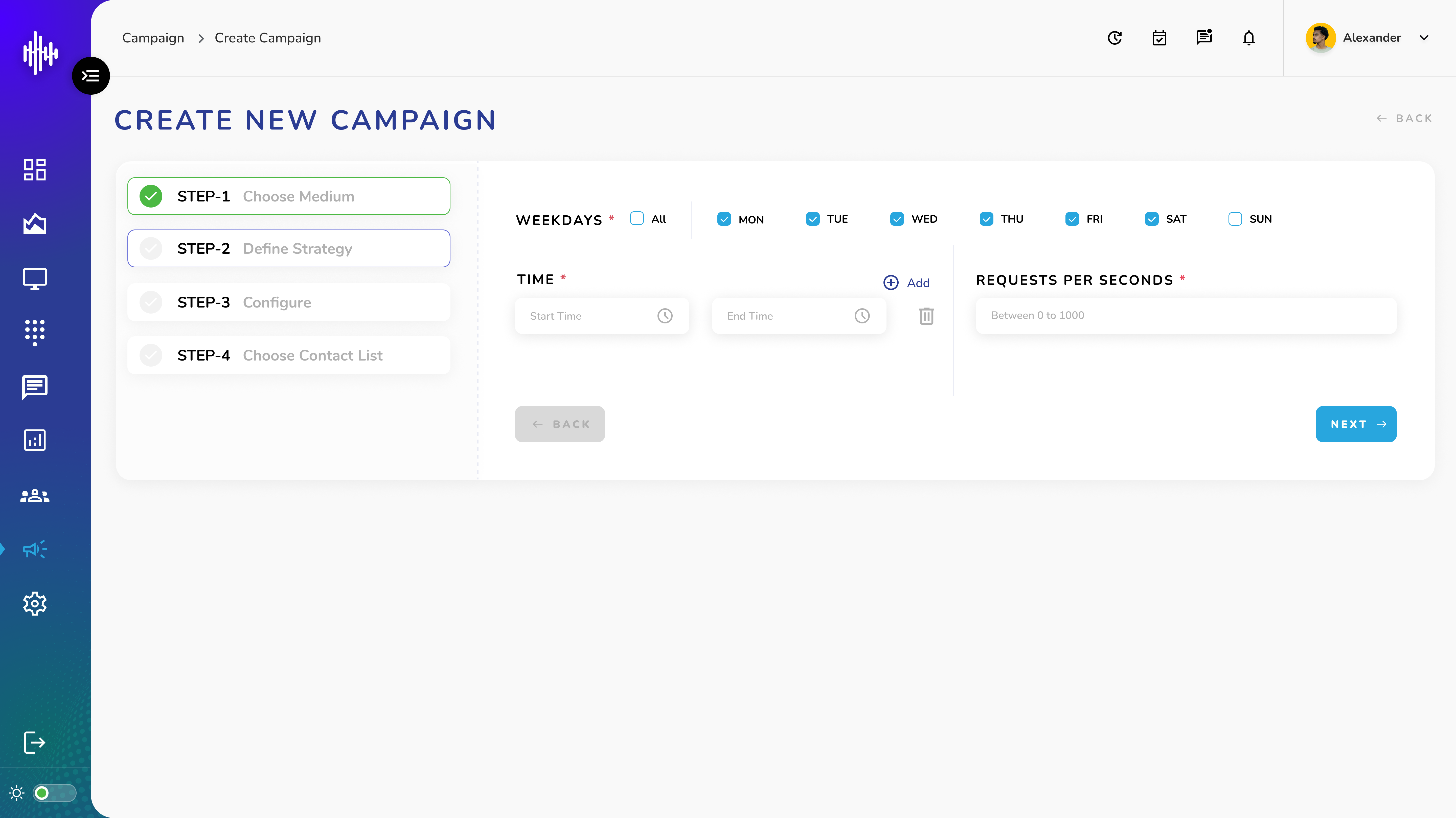Campaign - Message - Step 2: Define Strategy